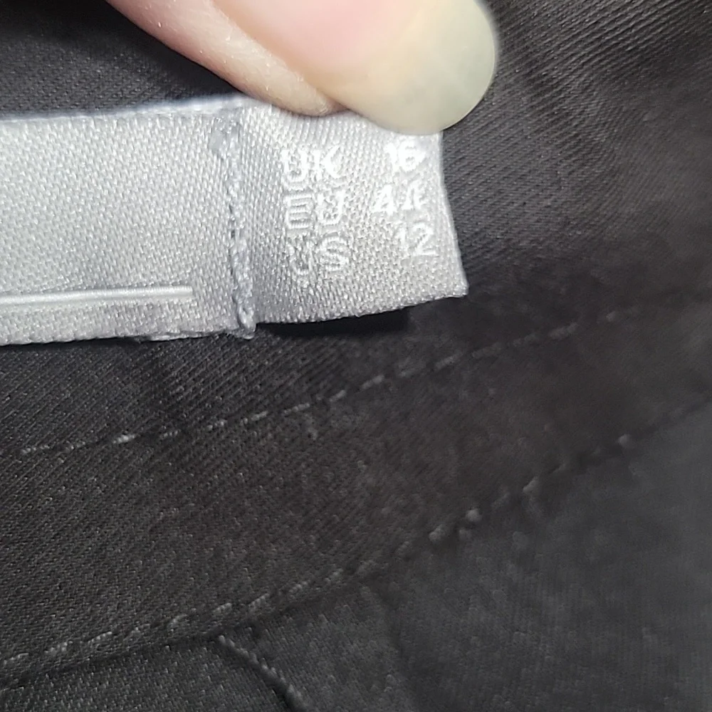 Asos, Size 16, Little Black Mini Skirt. Excellent Condition